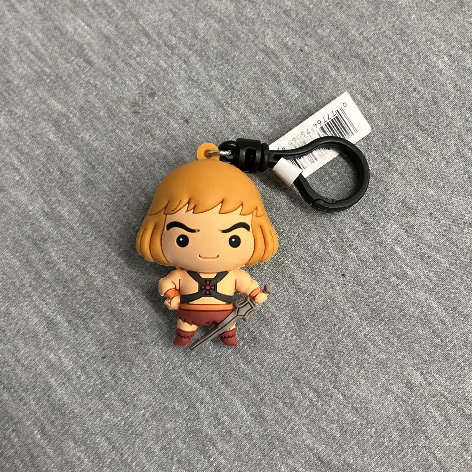 Masters of the Universe MATU 3D Figural Bag Clip KeyChain -  He-Man