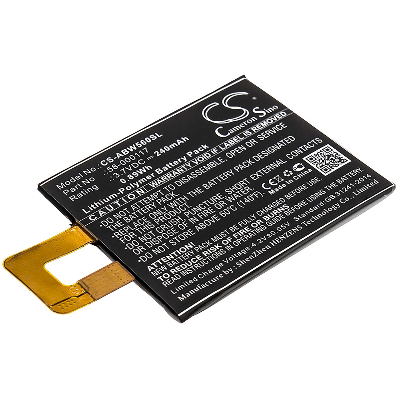 Battery for Amazon 223337 Kindle Oasis KO1 1 2 3 SW56RW 58-000117 CS-ABW560SL