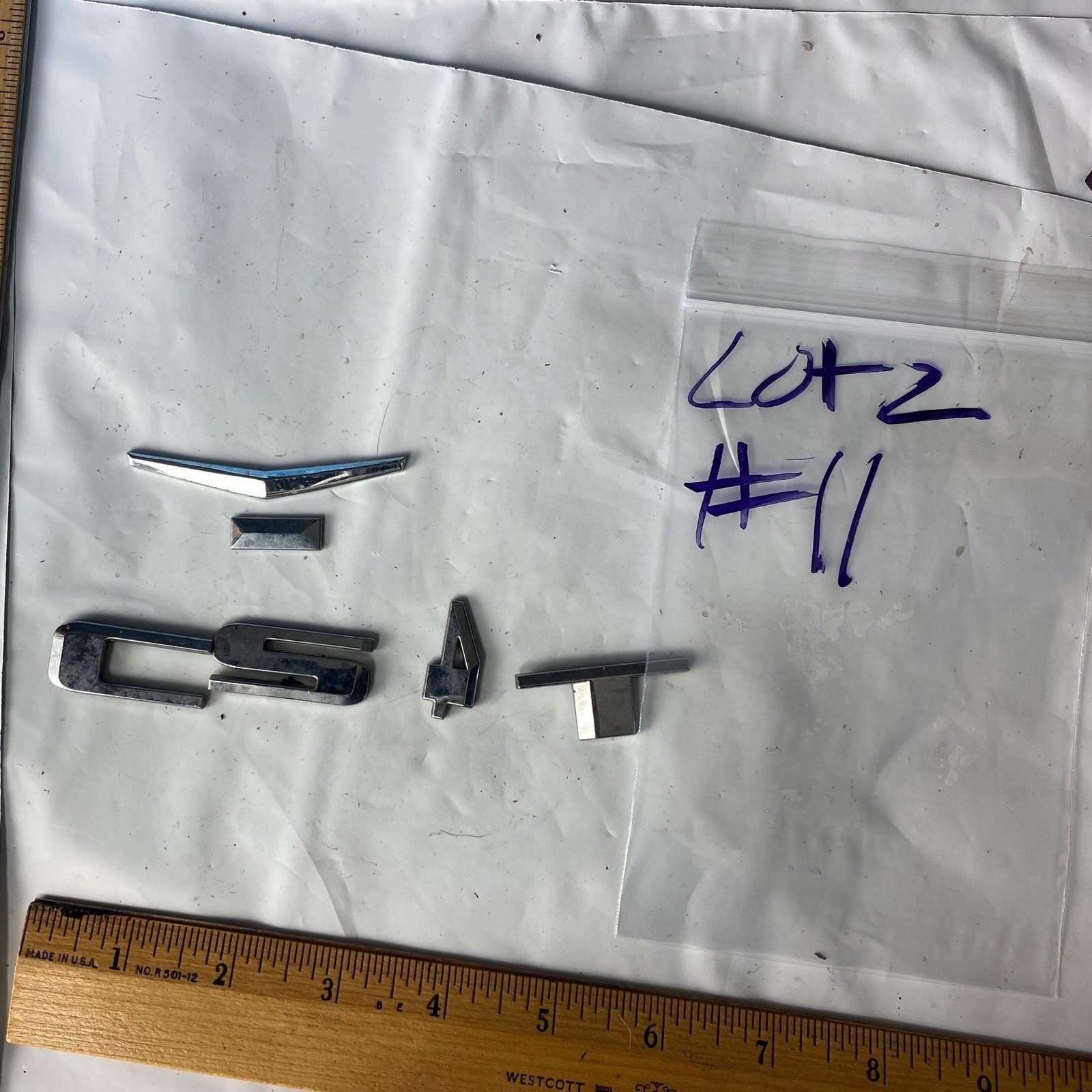 Cutlass Supreme Emblems Lot CS Logo & Seat Trim Bezel OEM