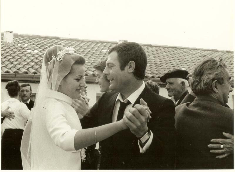 Original Photo of C Deneuve and M Mastroianni ( AKW )