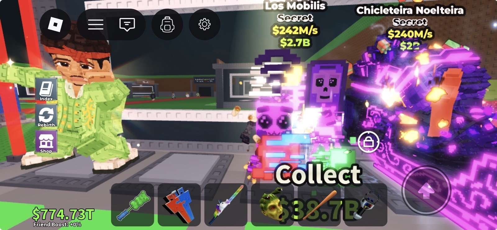 Roblox Secret Collectible Los Mobilis Chicleteira Noelteira Los 25 Game Item