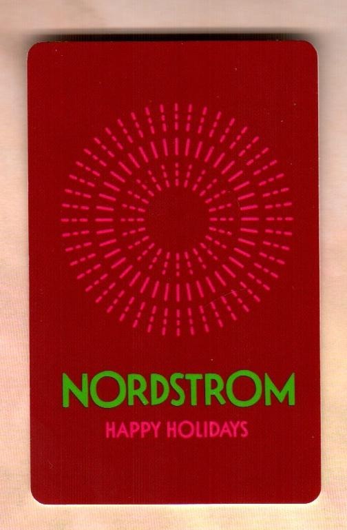 NORDSTROM Happy Holidays ( 2023 ) Gift Card ( $0 )