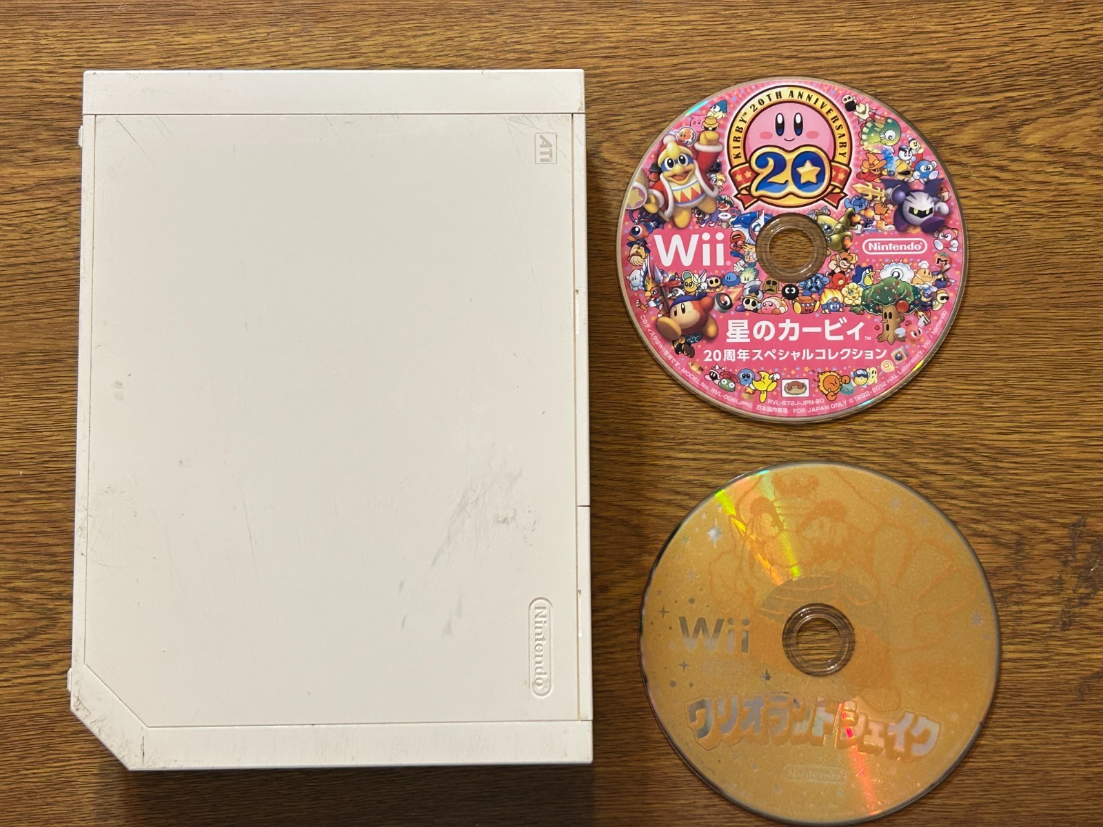 NINTENDO Wii console JAPAN NTSC-J  Kirby & Warioland