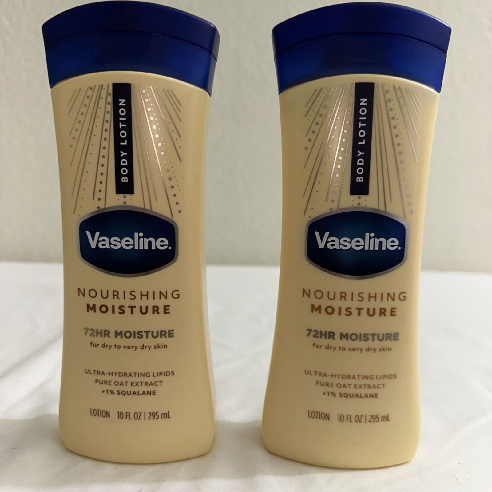 Vaseline Nourishing Moisture 72 HR Moisture 10 fl oz 2-pack