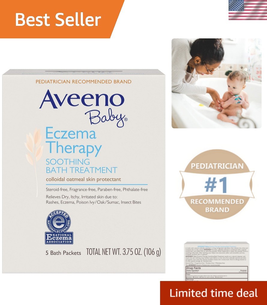 Soothing Baby Bath Treatment, Single Use Packets - 5 ea