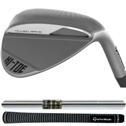 TaylorMade Hi Toe 4 Chrome RAW 56*11 ATV Wedge, Dynamic Gold Stiff Flex