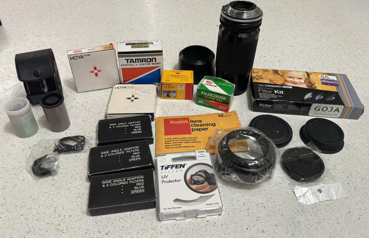 Lot Of Camera Lenses And More 22pcs Not Tested