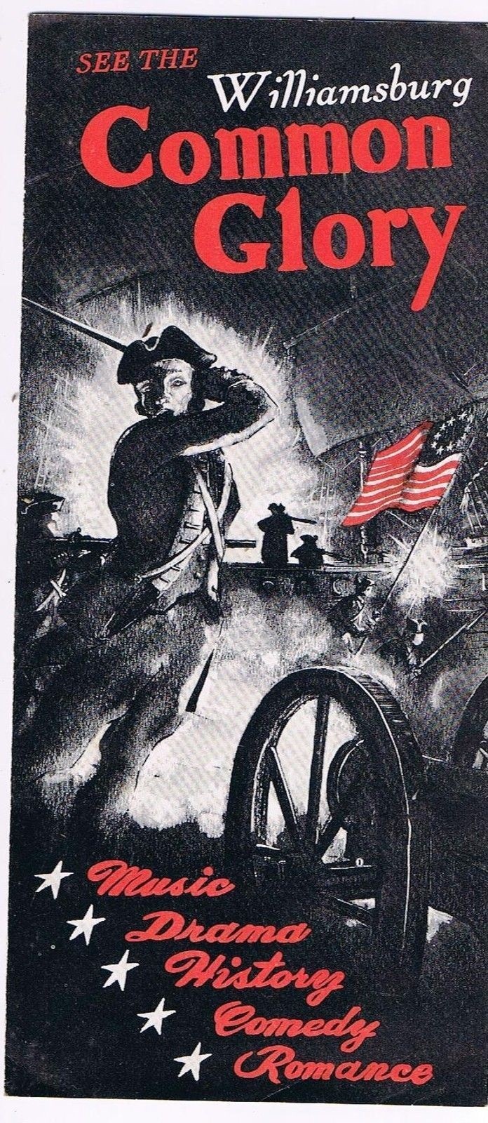Vintage Travel Brochure 1959 Virginia Williamsburg Common Glory Jamestown