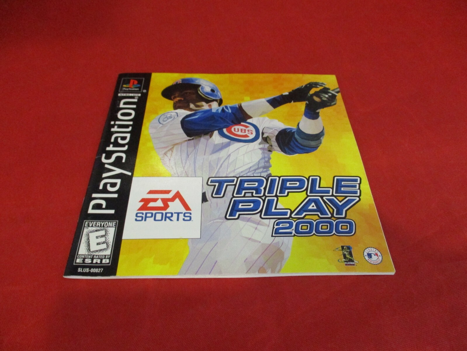 Triple Play 2000 Playstation 1 PS1 Instruction Manual Booklet ONLY