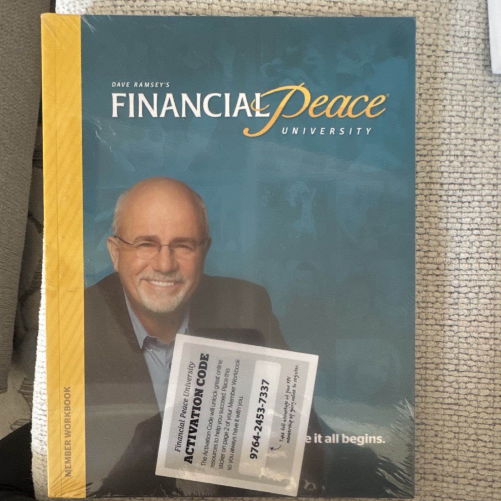 Dave Ramsey Financial Peace University Member Workbook with Activation Code