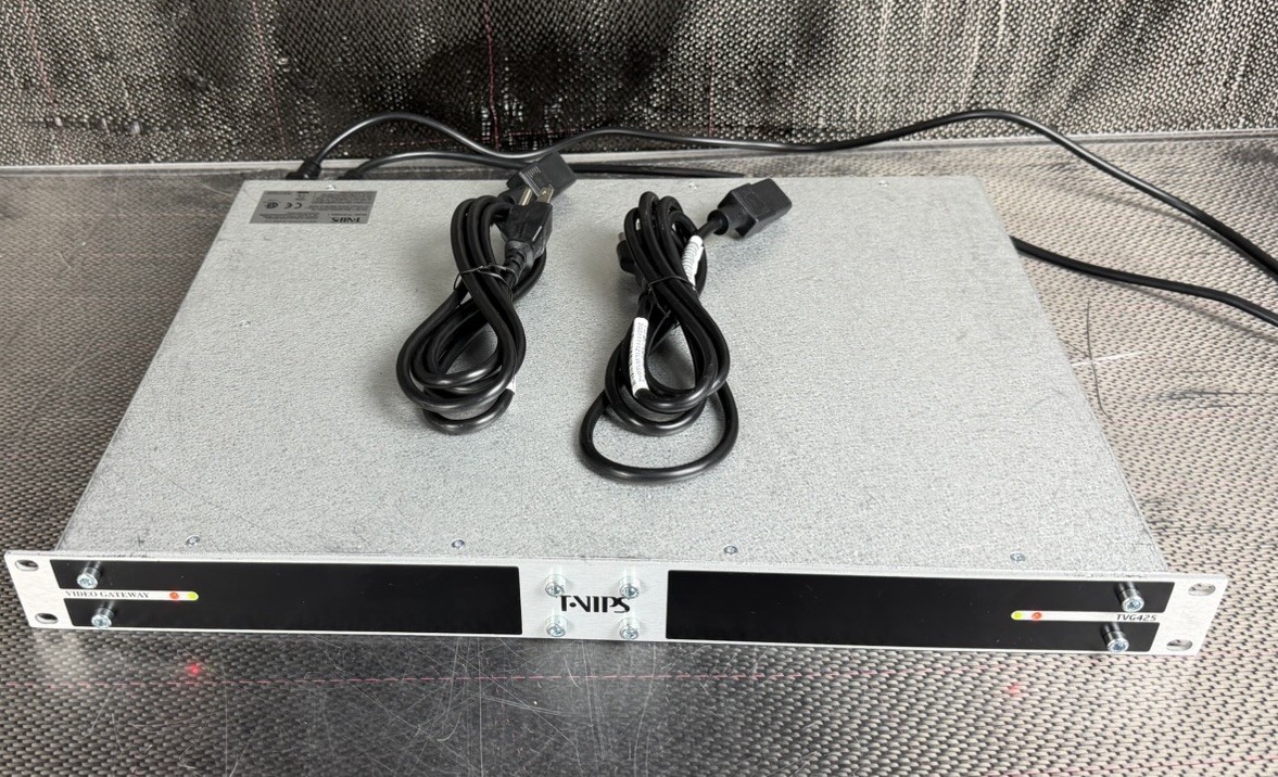 T-Vips TVG425 Video Gateway for HDSDI to IP Converter TVG *Excellent* ShipsFast