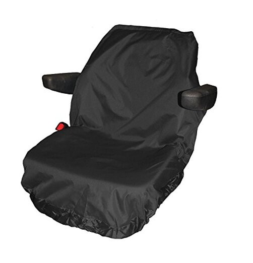 Town & Country Covers | Universal Tractor Seat Cover, Plant Hire Large Black