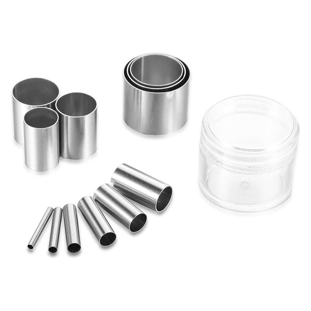 12 Pieces Circle Cutter Hole Hollow Punch Cutter Set Ceramic Dot Baking2640