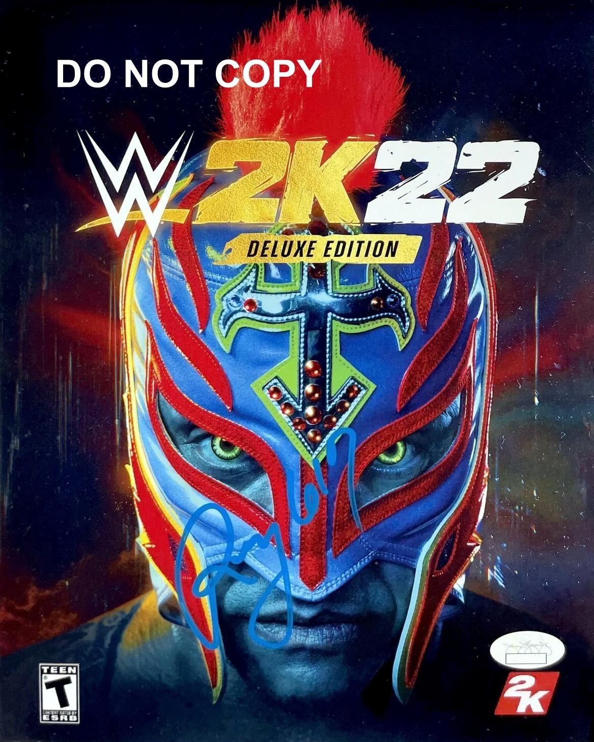 Rey Mysterio WWE LEGEND Signed Autographed REPRINT 8x10 Photo RP 3