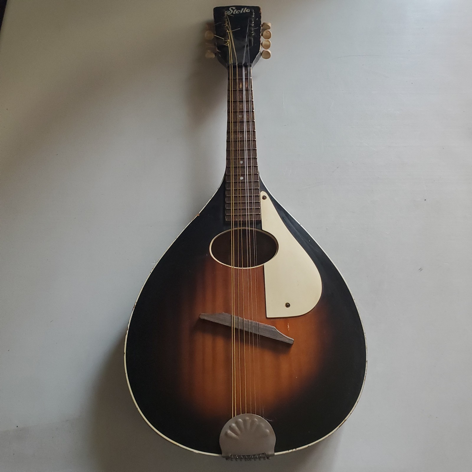 1960's Stella Harmony Mandolin 8 string 6909 H331 Please Look  At All Pics