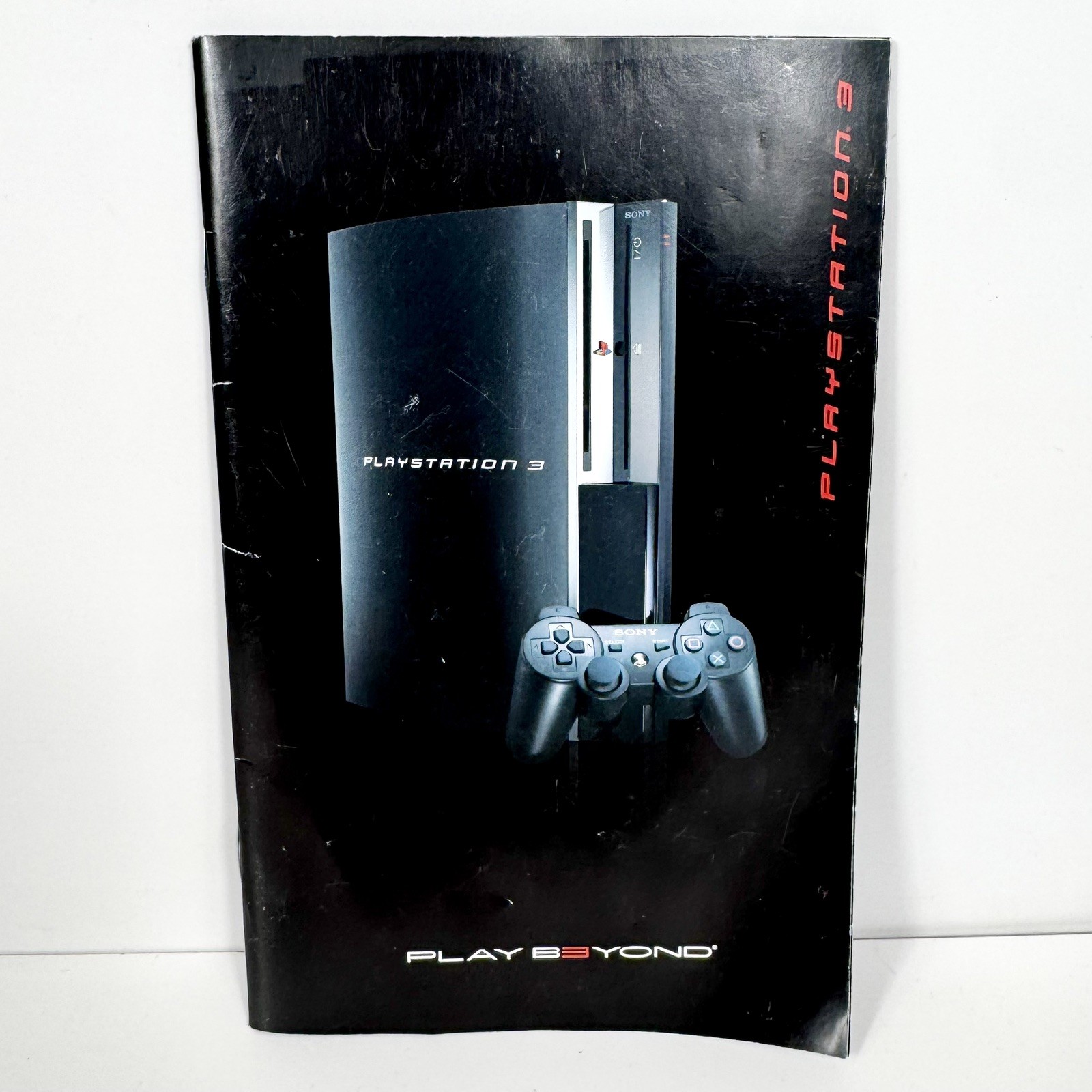 Sony PS3 PlayStation 3 Paper Booklet Fat PS3 Booklet Only No Game Or System R1