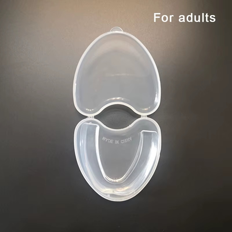 Sport Mouth Guard EVA Transparent Teeth Protector Kids Adults Mouthguard Tooth B