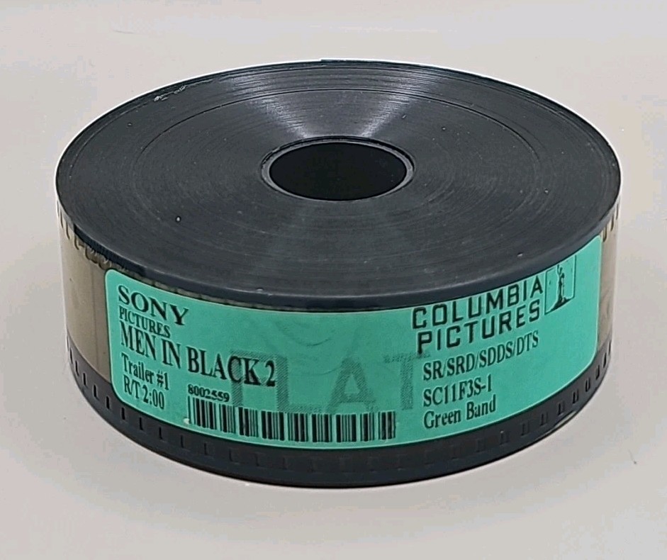 Men In Black 2 (2002) Original Theater Green Band  35mm Movie Film Trailer