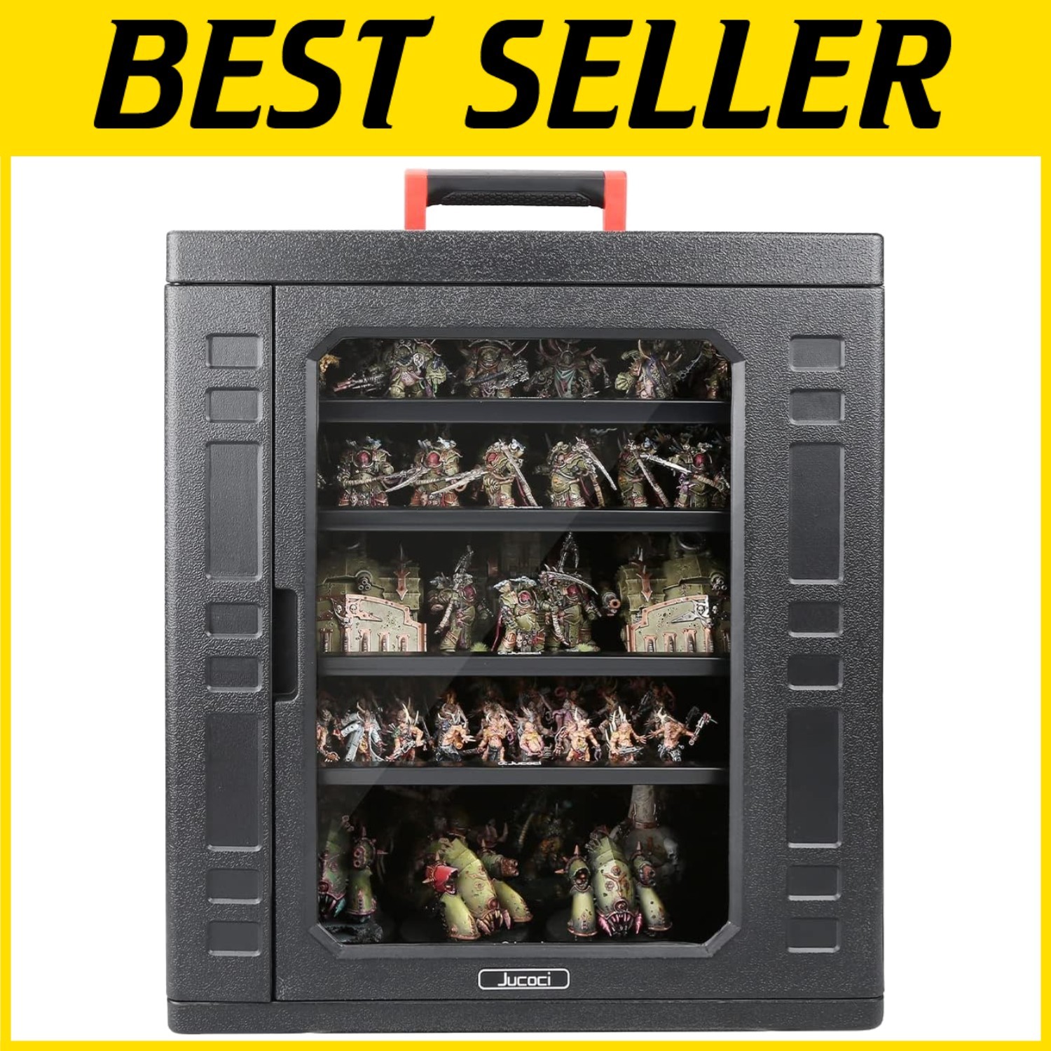 Compact Miniatures Storage Solution with Customizable Trays