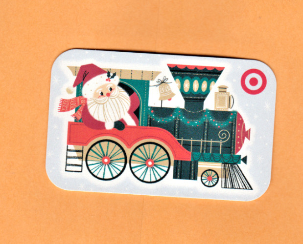 Collectible Target Gift Card - Santa Christmas Train - No Cash Value