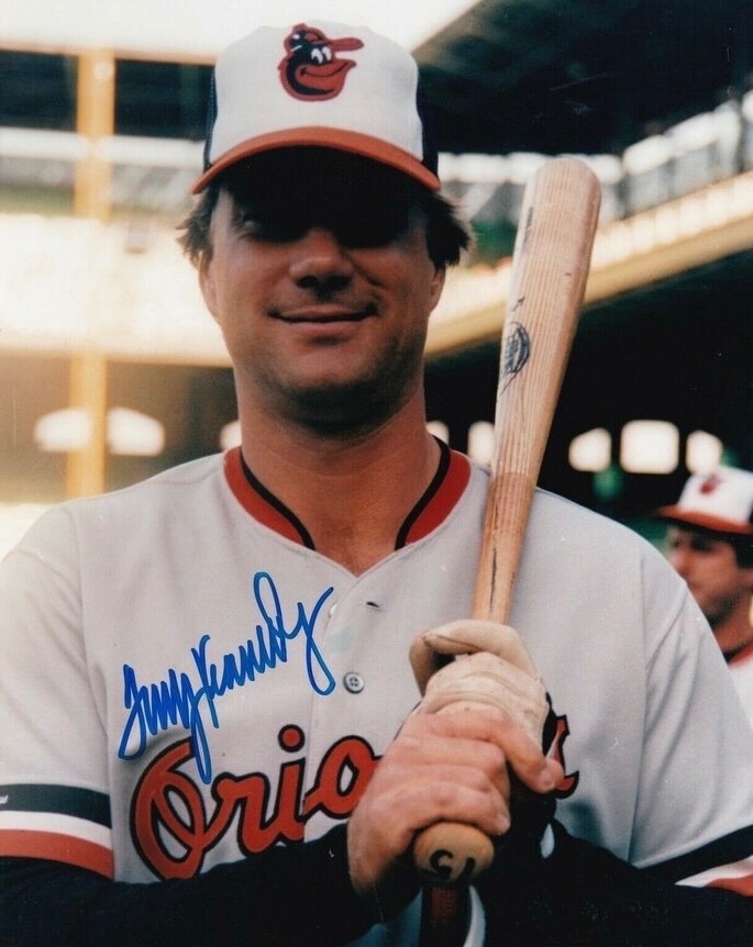 Terry Kennedy Smiling Soldier Baltimore Baseball Signed RP Reprint 8X10 Photo