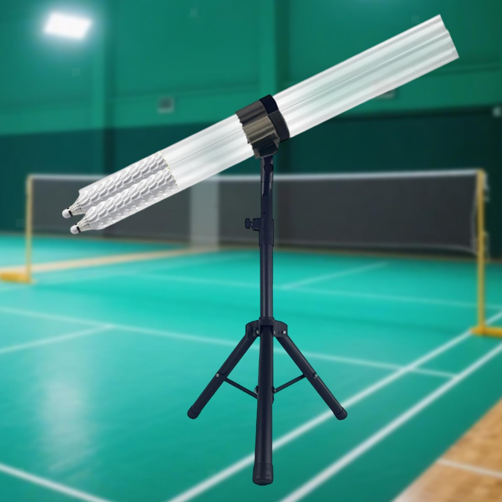 Badminton Training Feeder Large Capacity Shuttlecock Feeder Tube