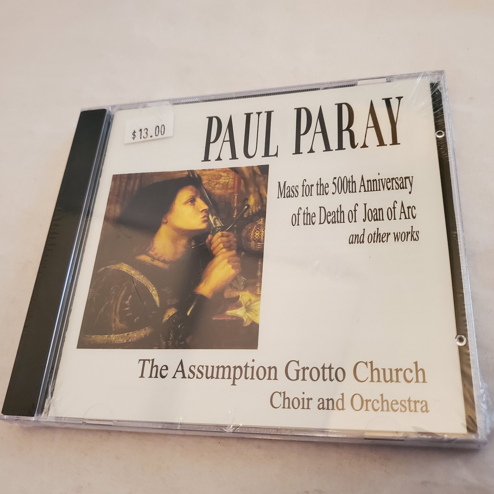 New CD Paul Paray Death of Joan of Arc Grotto Church Choir Orchestra Detroit MI 