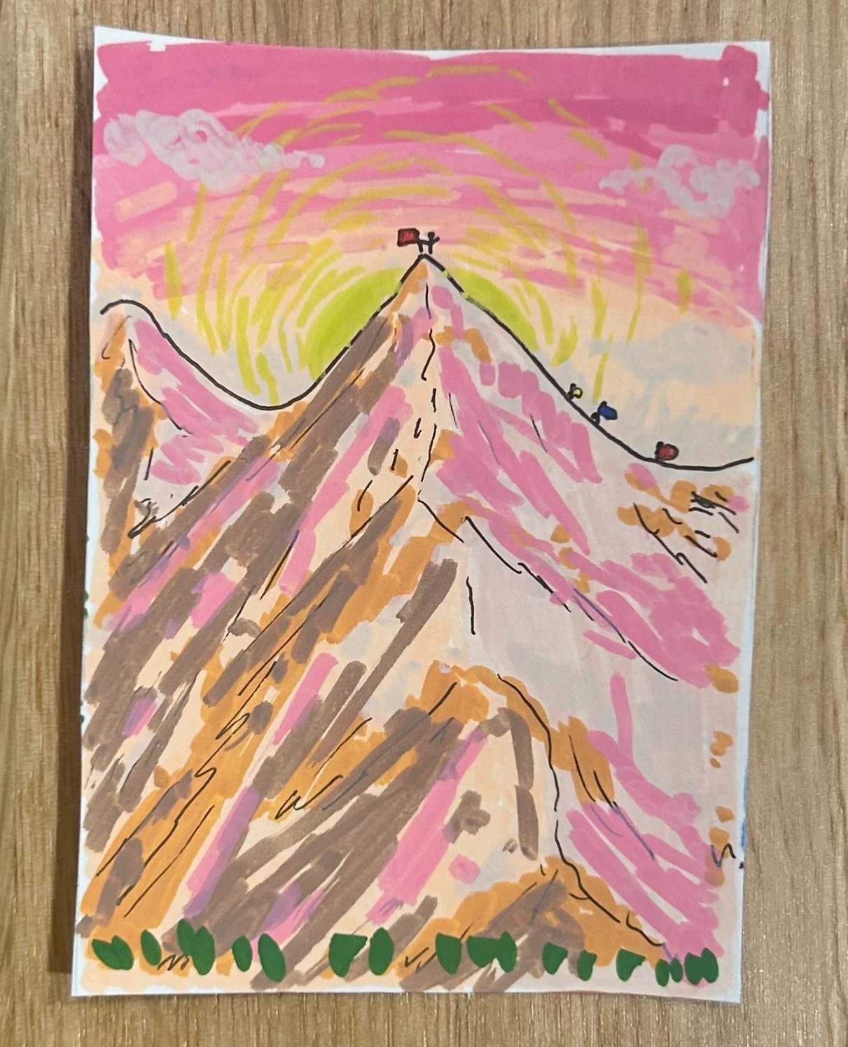 ACEO Original Collectible Mini Art by Sarai Yao OOAK Trading Card Art