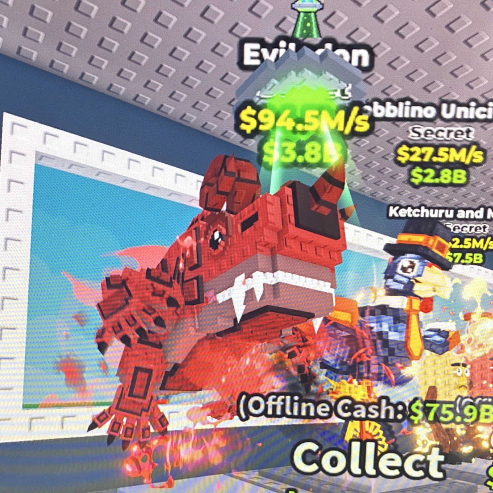 STEAL A BRAINROT 👺 EVILEDON 🛸 UFO TRAIT BASE 94.5M/S SUPER CHEAP !