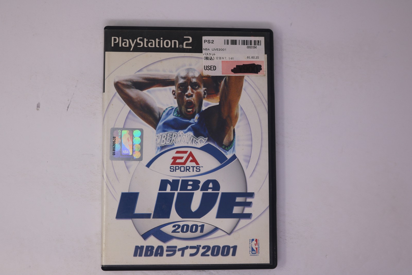 NBA Live 2001 PlayStation 2 PS2 Japan JPN