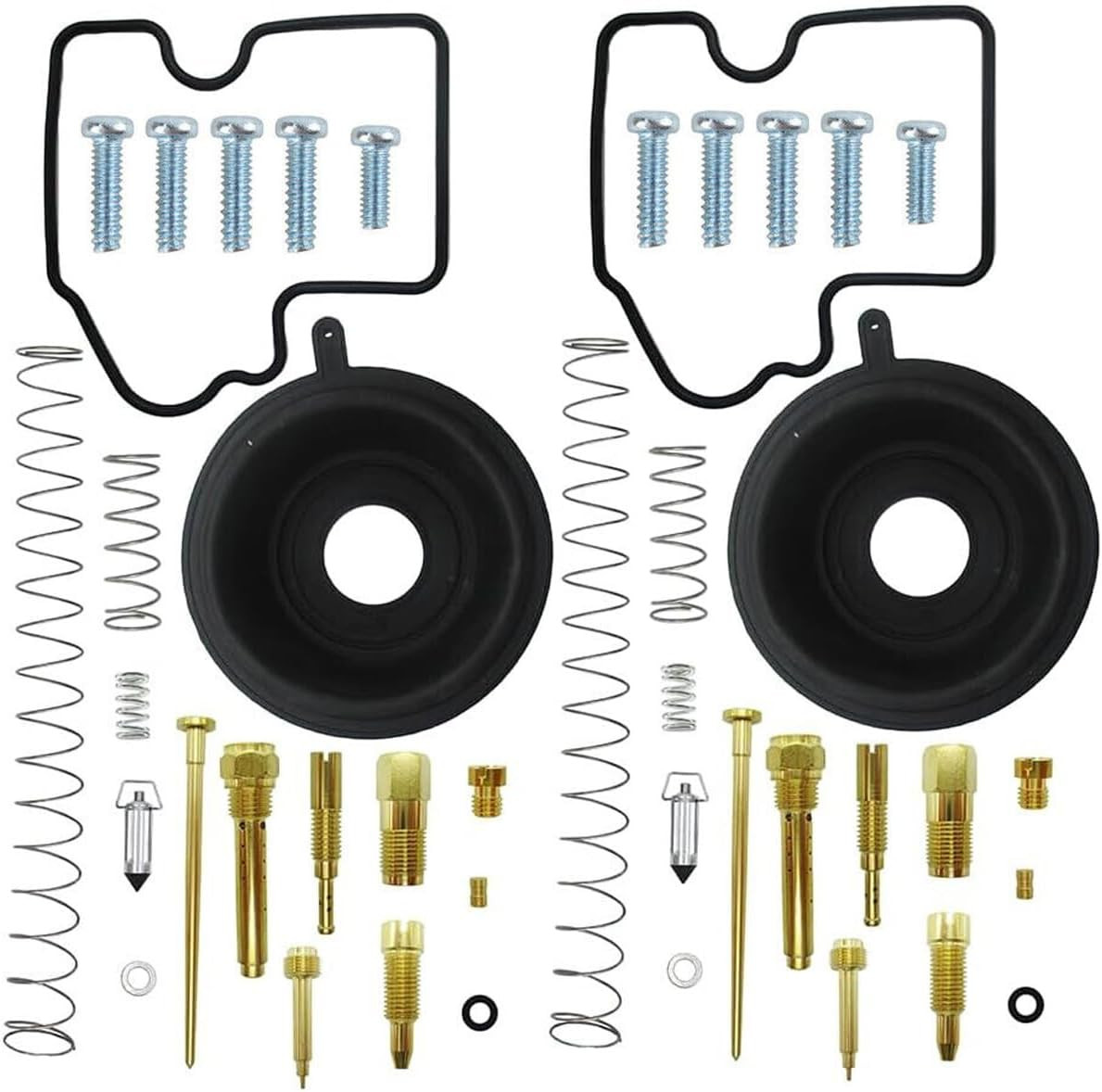 Carburetor Rebuild Jet Seal Kit Fit for Kawasaki Prairie 650 KVF650A 4X4 2002-20