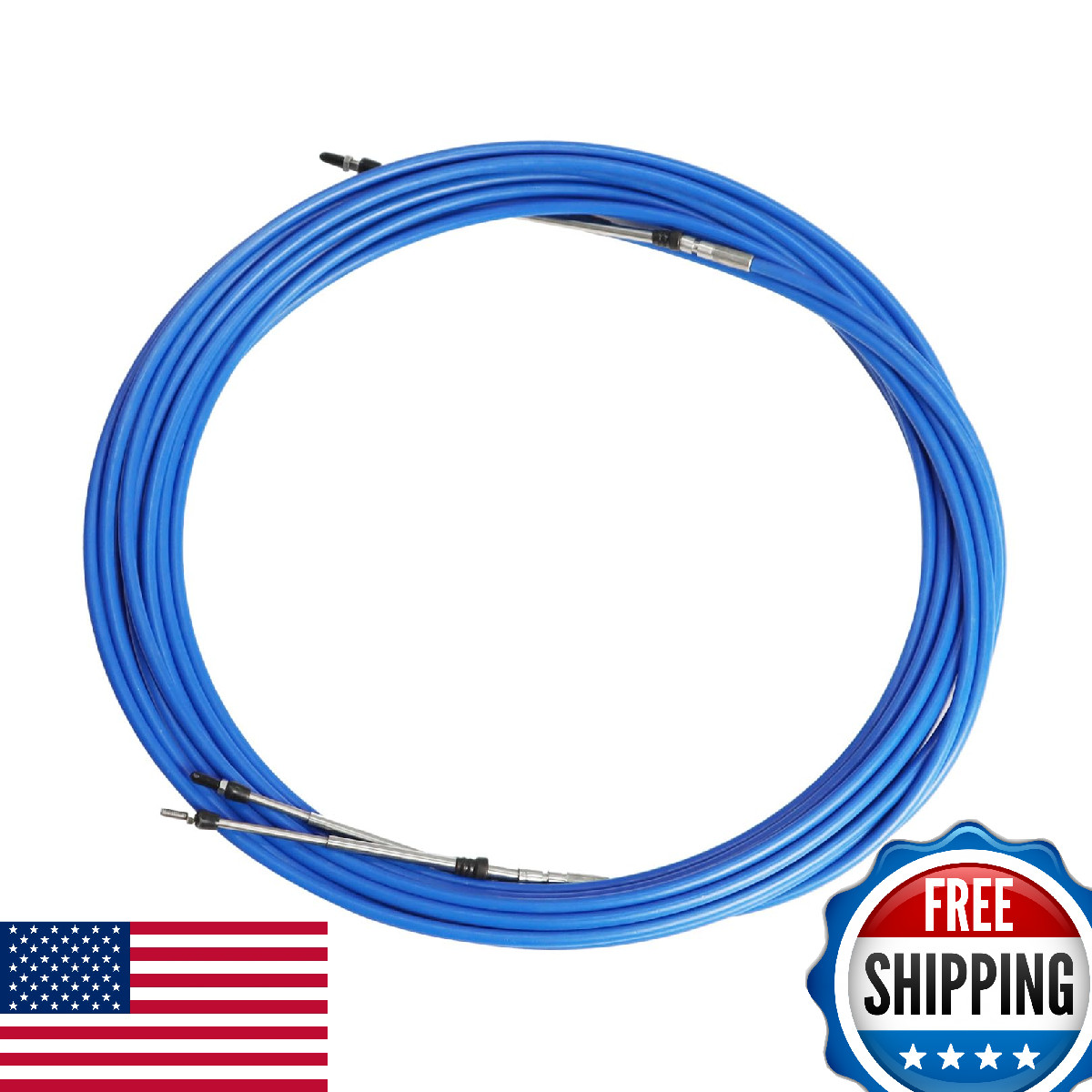Jecoupoon Marine Boat Outboard Engine Throttle Shift Control Cable 8-30FT