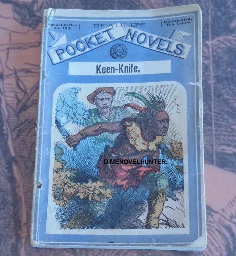BEADLE'S POCKET NOVELS #199 VG 1882 DIME NOVEL STORY PAPER