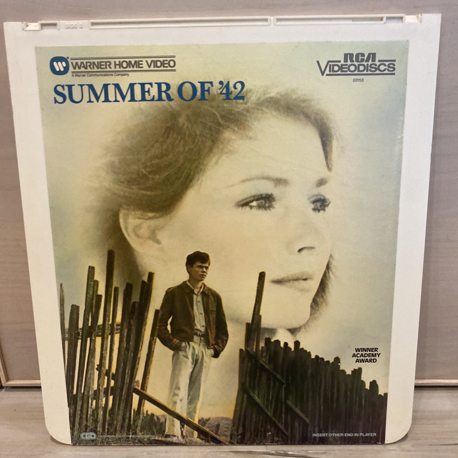 Summer of '42 CED Videodisc Jennifer O'Neill