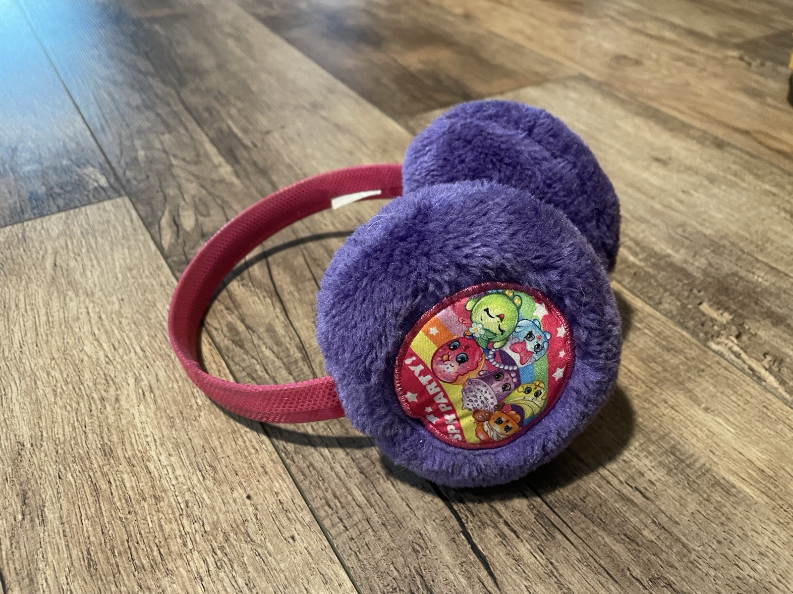 Shopkins Ear Muffs SPK Pink Purple Girl Kid