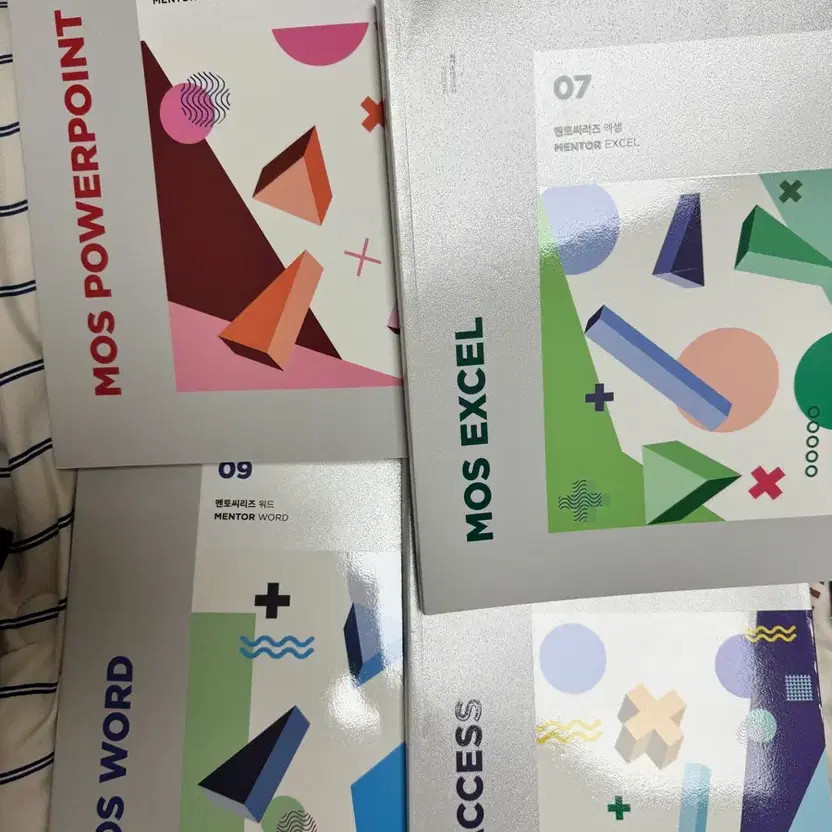 MOS Microsoft Office Certification Book Set 4pcs SBS