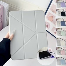 Leather Stand Pencil Holder Cover For iPad 11/10/9/8/7/6/5th Gen Air Pro 11 13