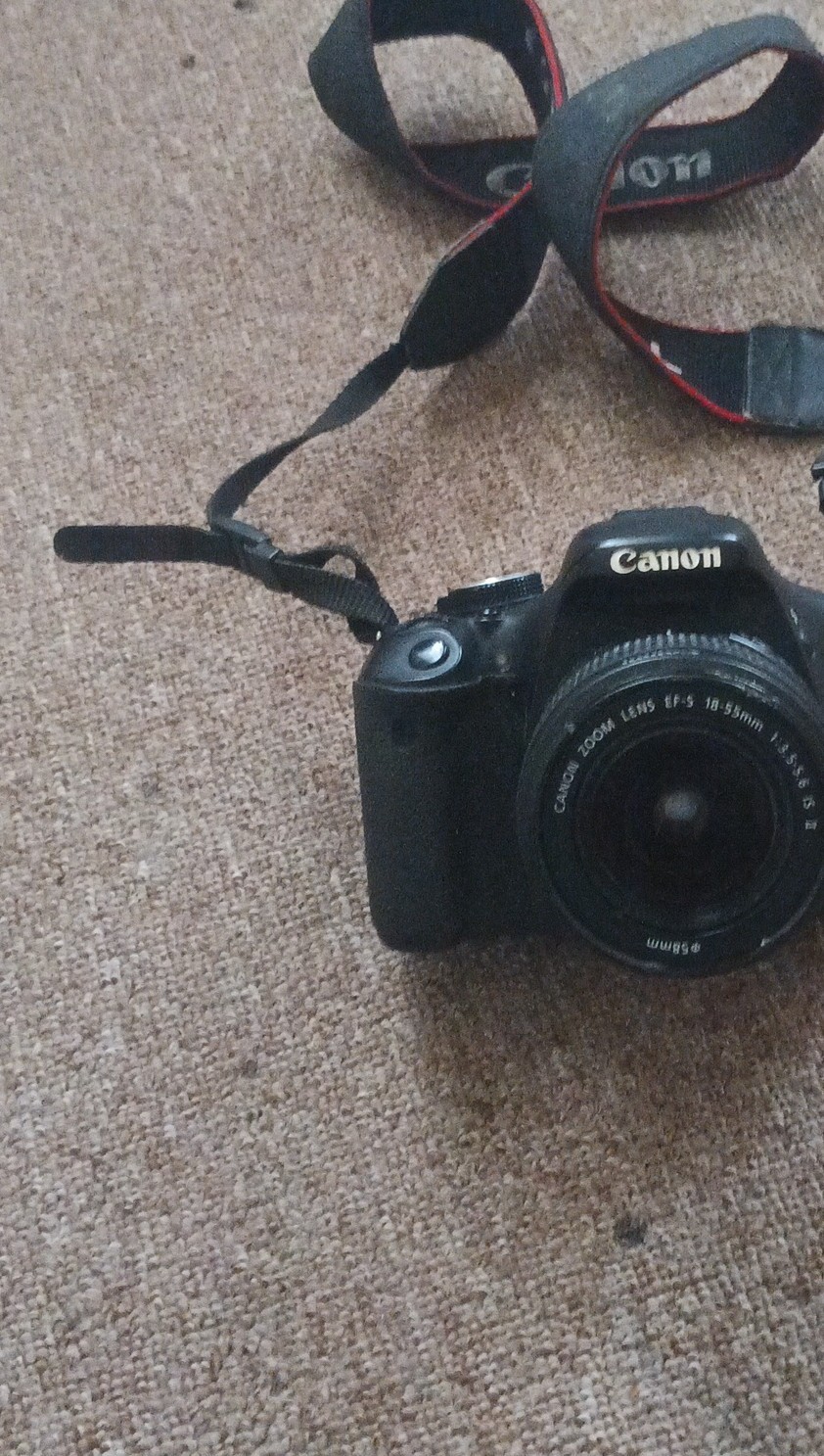 Canon EOS Rebel T Digital SLR Camera 18-55mm Lens Black