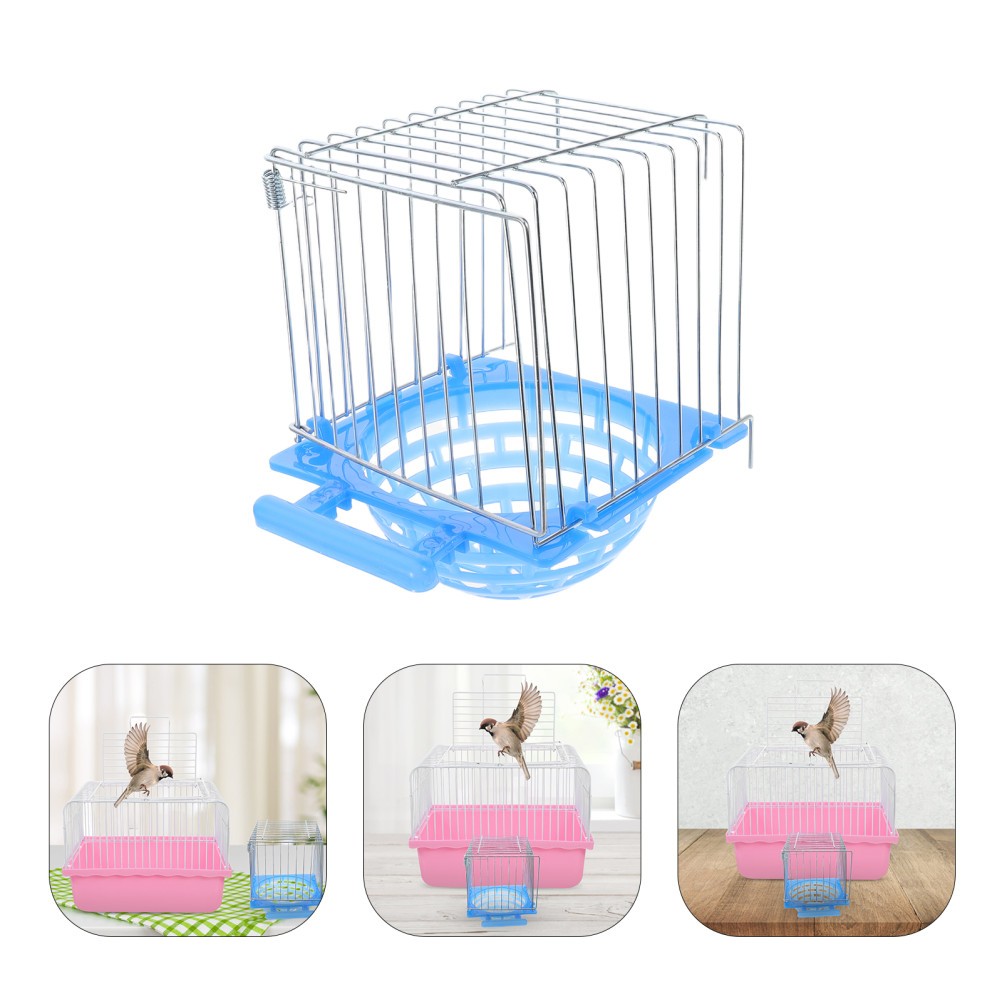  3pcs Plastic Bird Nest Box for Cage | Easy Install Pet Breeding Nest House for