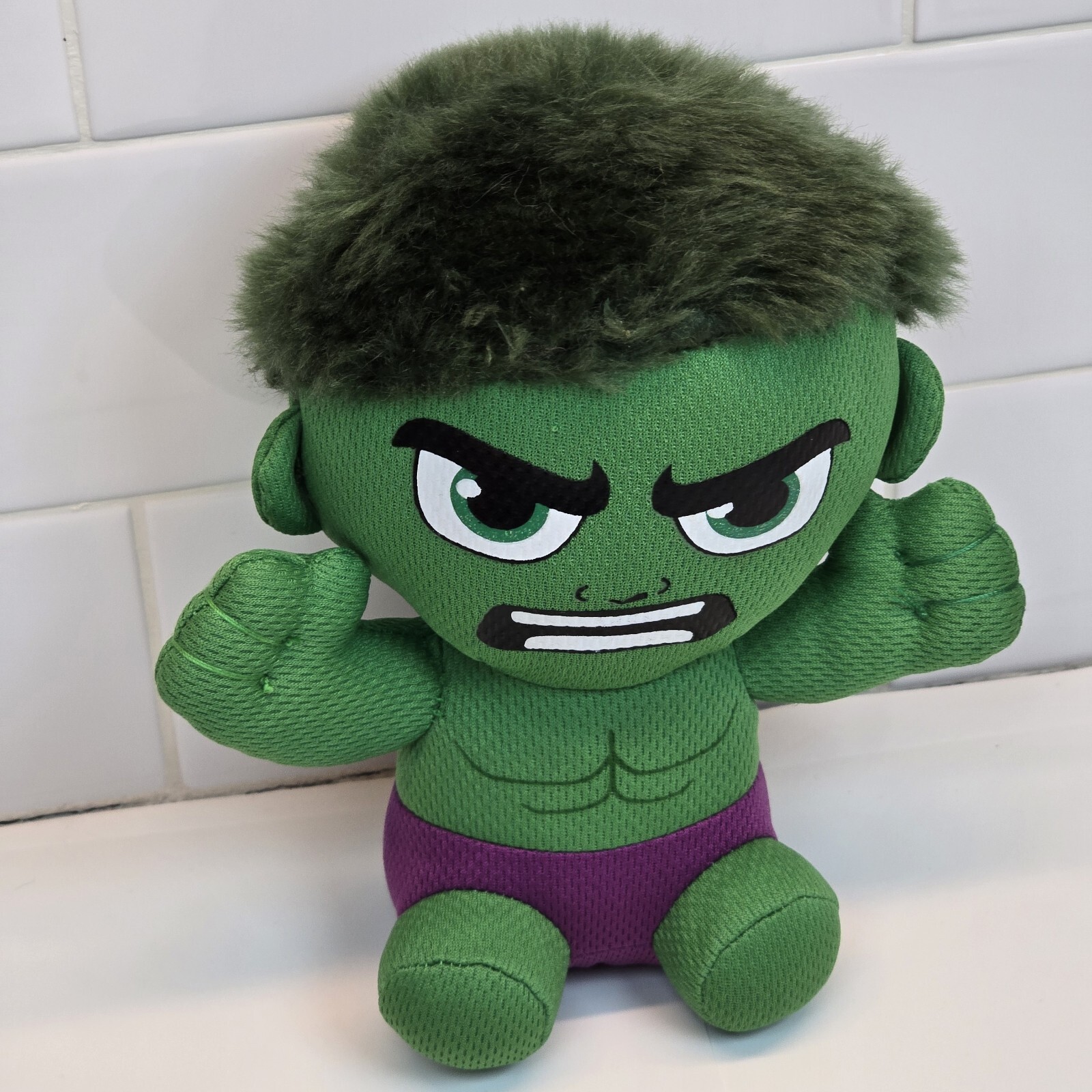 TY Marvel Colaboration Hulk 8" Stuffed Plush Doll 2023