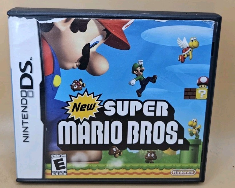 New Super Mario Bros. (Nintendo DS) Case & Inserts Only No Game No Manual