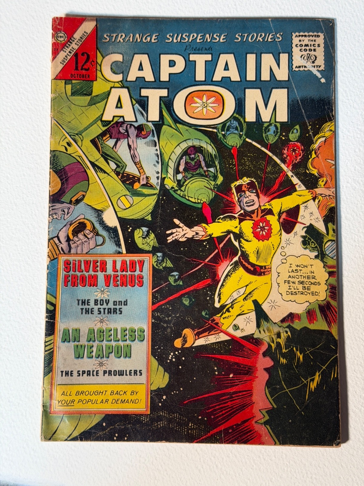 Strange Suspense Stories #77 (Charlton October 1965). See pics.