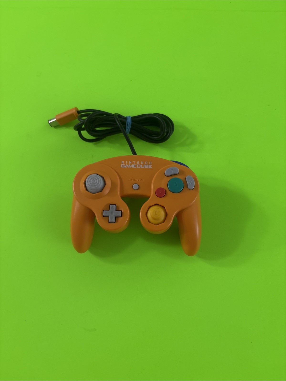 Nintendo GameCube Controller OEM DOL-003 Spice Orange Authentic