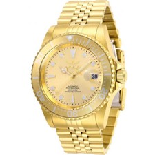 Invicta Pro Diver Automatic Men's Triple Gold 42mm Stainless Watch 30096