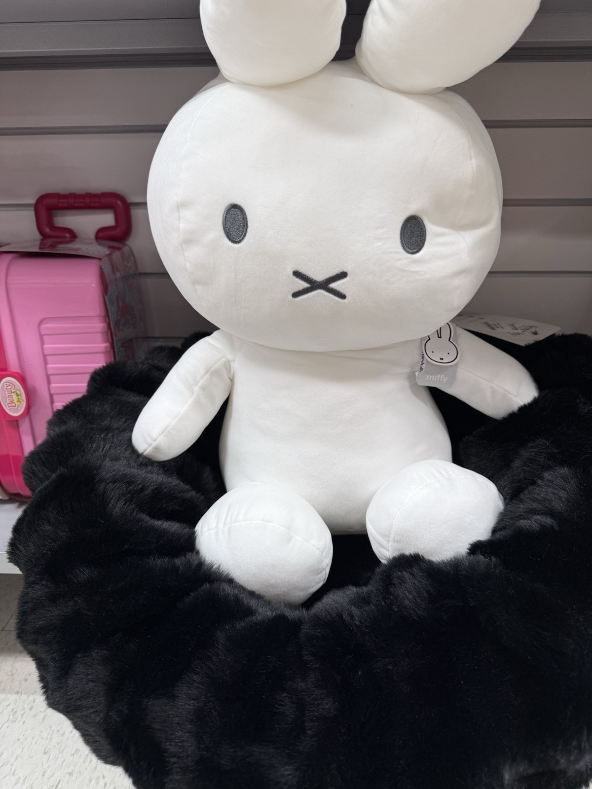 Big Miffy Stuffed Animal 24 Inch Tall Large Plush Toy Soft Doll NEW WITH TAGS!