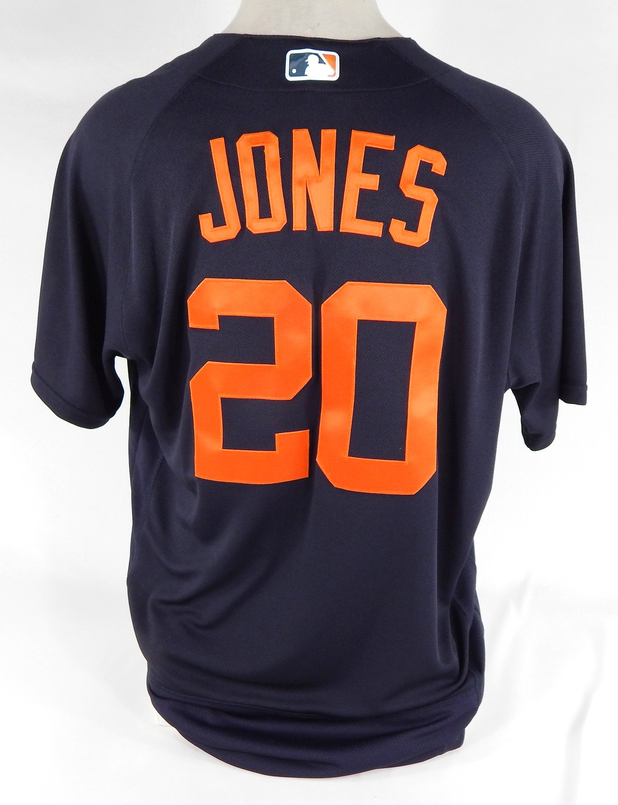 2022 Detroit Tigers Jones #20 Game Issued Blue Jersey ST BP 48 9