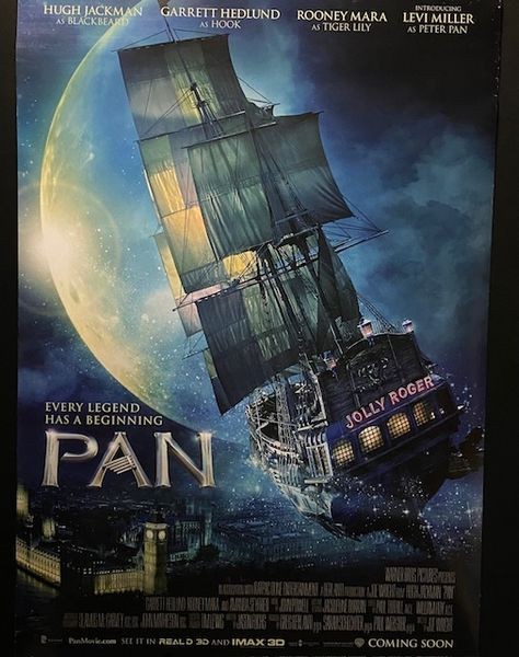 Poster: Pan V.1 (Used Minor Damaged) Size 27Inch x 40Inch Double Sided