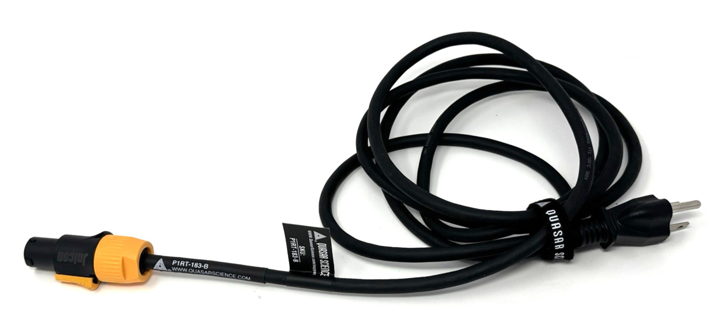 Quasar Science P1RT-183-B Power 1 TRUE1 Compatible Power Cable - 8 Foot
