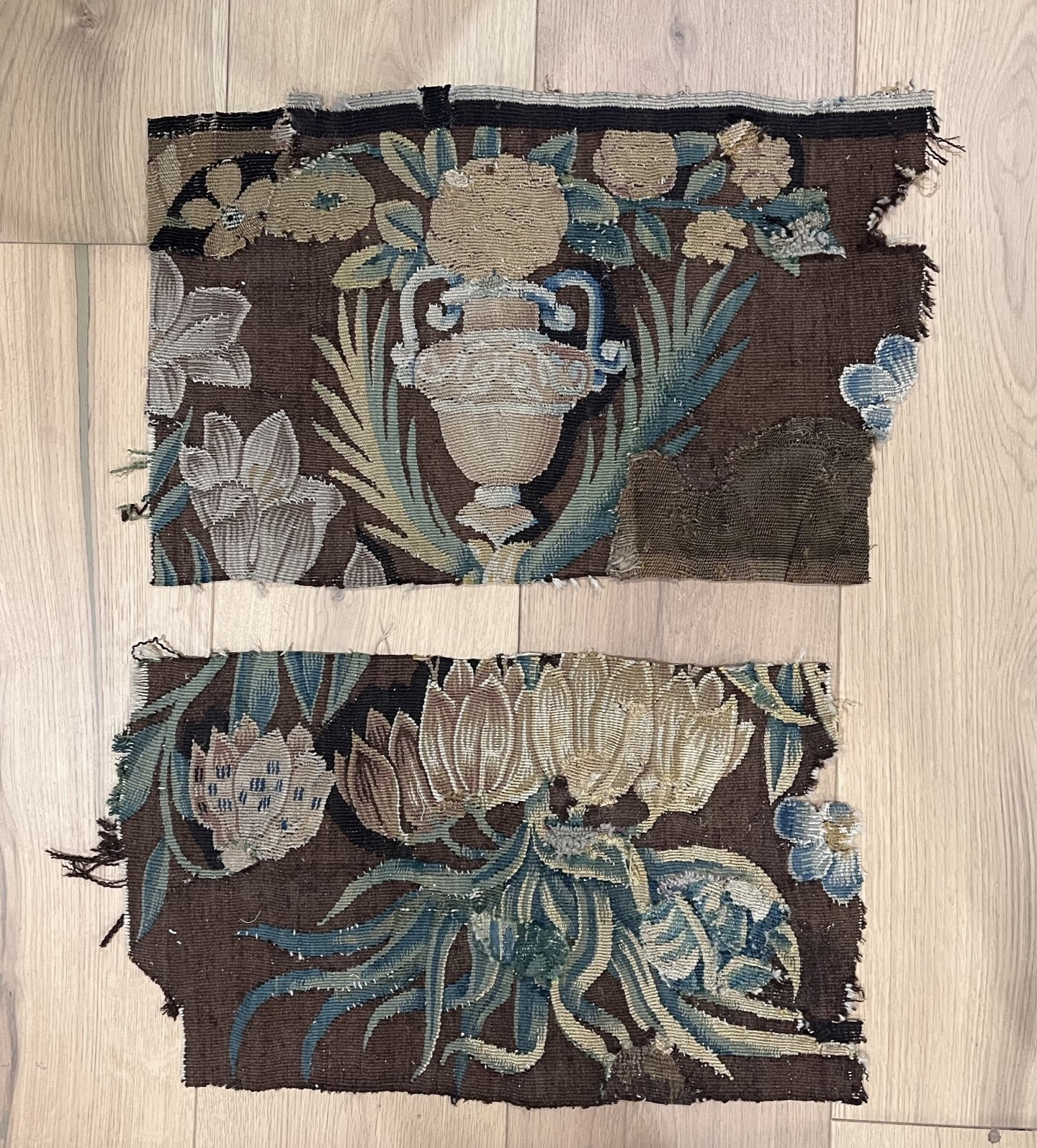 Two 18th Century Tapestry Fragments