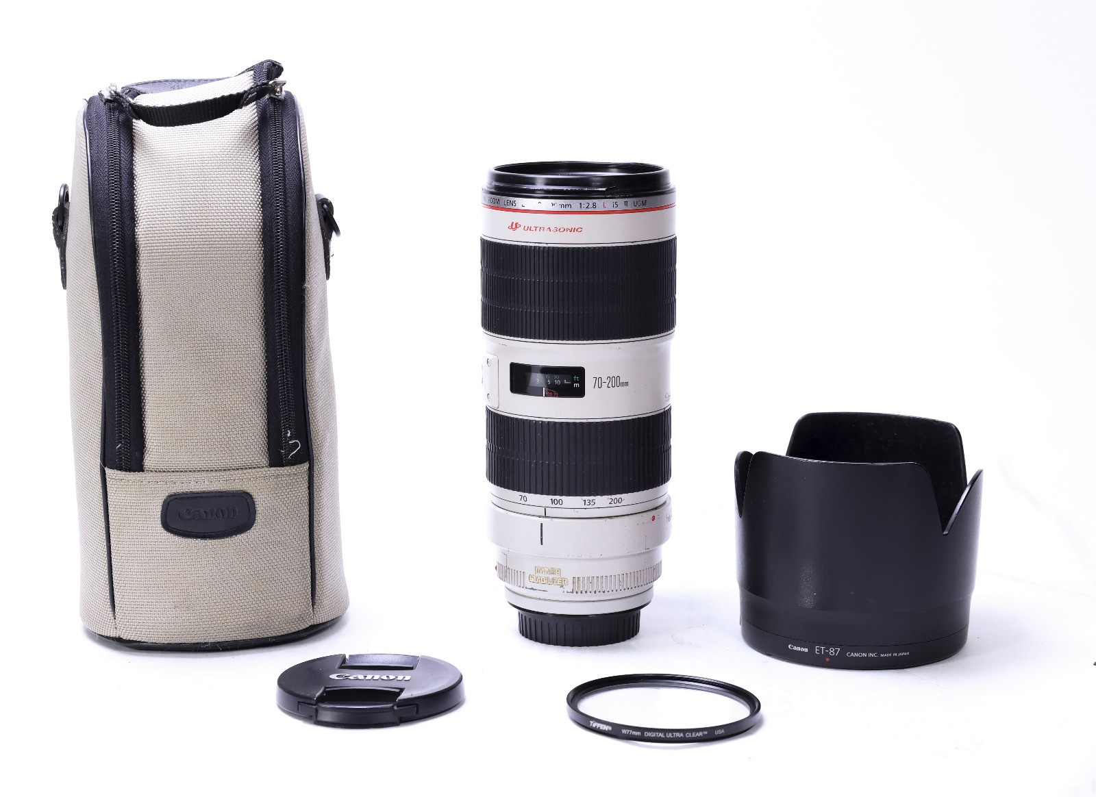Canon EF 70-200mm F/2.8L IS II USM Telephoto Lens (USA)